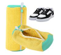 Goldeluxe Pack de 2 Bolsas para Lavar Zapatos en la Lavadora, Bolsas Reutilizables con Cremallera, Protección Contra la Deformación y Cables, Limpieza Completa a 360° para Zapatillas y Calzado Deporti