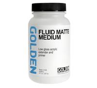 Golden Acrílico Medio: FLUID Mate Medio 237 ml