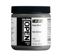 Golden: Acrílico OPEN 236ml. Negro Hueso I