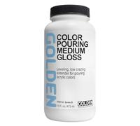 Golden Acryl Med Color Pouring Gloss 16 Oz