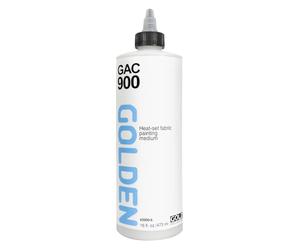 Golden Acrylic Medium: 473ml.. CAG 900 Polímero Acrílico para Artistas de Prendas de Vestir