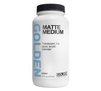Golden Acrylic Medium: 473ml.. Medio Mate Fluido
