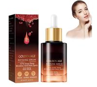 Golden Age Refining Serum,Serum para la Edad Dorada,Serum Antienvejecimiento con Colágeno,Serum Facial,Reafirma la Piel para Todo Tipo de Pieles (1pcs)