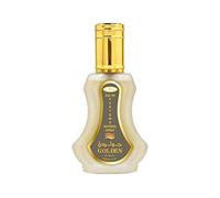 Golden Al Rehab Parfum 35 ml (ámbar, oriental, árabe, oud, misk, almizcle, perfume natural, madera de águila, esencial, attar scent)
