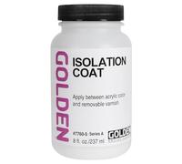 Golden Artist Colors Capa de aislamiento, para unificar y proteger la superficie de pintura, tarro de 8 onzas (7760-5)