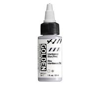 Golden Artist Colors GOLDEN High Flow Acrílico Interferencia Azul (Fino) Botella de 30 ml