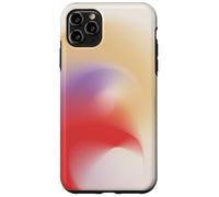 Golden Aura | Red, Lavender & Cream Energy Flow Abstract Carcasa para iPhone 11 Pro MAX
