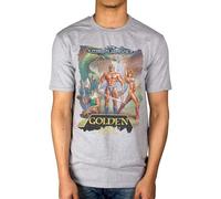 Golden Axe Mega Drive T-Shirt Gamer Beat Em All Merch Men T-Shirt Grey