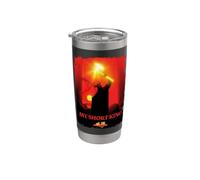 Golden Axe My Short King Vaso térmico de acero inoxidable de doble pared