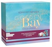 TOPP Fans Golden Bay. Caja de Regalo con audiolibro y capítulo de bonificación como Descarga, Tarjeta de Personaje Exclusiva, Tarjetero, Taza, Cuaderno, Pulsera, etc, Color Blanco (Frech 18585)