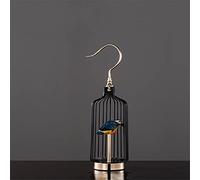 Golden Birdcage Adornment Artwork Bird Decorative Ornaments Desk Decor Crafts Bird Cage Nordic Home Decoration Modern (Color : B Size : 40CM)