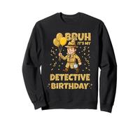 Golden Birthday Niños Niñas Cumpleaños Fiesta de Cumpleaños Detective Sudadera