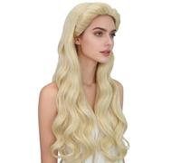 Golden Blonde Wig - 60cm, Breathable Soft Realistic Fake Prop | Cosplay Wig Hair For Halloween For Cosplay Costume Party Photoshoot Stage Performance Comic Daily
