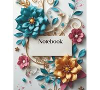Golden Bloom Journal: Elegant Floral Notebook for Writing, Notes & Inspiration