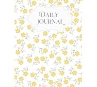 Golden Blooms Daily Journal - 365 Days of Thoughts & Gratitude