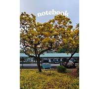 Golden Blossom Garden Notebook: 6 x 9 Inch Lined Journal, 120 Pages, Beautiful Yellow Flower Tree Cover for Writing and Daily Notes
