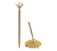 Golden Book Boda, Lápices de Metal Dorado para Bodas, Invitados De La Reserva De Compensación De Boda Del Día De San Valentín, Elegantes Lápices De Escritura Para La Firma Del Libro