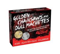 Golden Chainsaws and Dull Machetes 2026 Calendar: Horror Movies by The Kill Count
