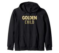 Golden Child Gold Flashy & Bold Declaración Sudadera con Capucha