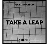 GOLDEN CHILD - GOLDEN CHILD TAKE A LEAP 4th Mini Album B VER CD+Libro de fotos+4 tarjeta+Strap+Sticker+TRACKING CODE K-POP SEALED