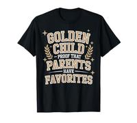 Golden Child Mom'S Favorite Gifted Kids Hermanos Rivalry Art Camiseta