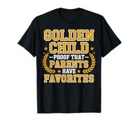 Golden Child Mom'S Favorite Gifted Kids Hermanos Rivalry Art Camiseta