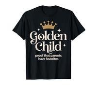 Golden Child Mom'S Favorite Gifted Kids Hermanos Rivalry Art Camiseta