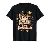 Golden Child Mom'S Favorite Gifted Kids Hermanos Rivalry Art Camiseta