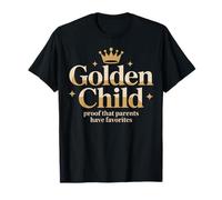 Golden Child Mom'S Favorite Gifted Kids Hermanos Rivalry Art Camiseta