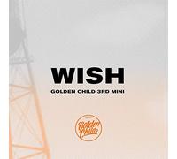 Golden Child - Wish [aleatorio] (3ª minúsculo en miniálbum) CD + libro + tarjeta de fotos + póster plegado.