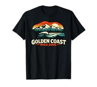 Golden Coast Wild Soul Oso Surf California Retro Camiseta
