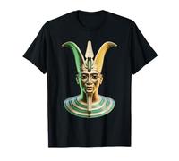 Golden Cyber Osiris - Arte futurista del Dios Egipcio Camiseta