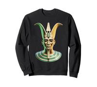 Golden Cyber Osiris - Arte futurista del Dios Egipcio Sudadera