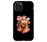 Golden Doodle Dog Goldendoodle Corazón de San Valentín Carcasa para iPhone 11 Pro
