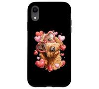 Golden Doodle Dog Goldendoodle Corazón de San Valentín Carcasa para iPhone XR