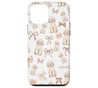 Golden Doodle Dog Goldendoodle Retrato de Mascota Carcasa para iPhone 12 Mini