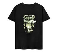 Golden dosa - Camiseta de Manga Corta Unisex con Logotipo de Tama Drums para Hombre, Cuello Redondo, 100% algodón, Negro, L