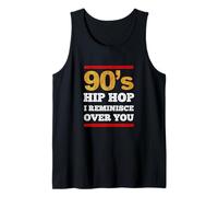 Golden Era 90s Hip Hop I Reminisce Over You para fanático del Rap de los 90 Camiseta sin Mangas