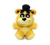 Golden Freddy Plush 6.5",Five Nights Bonnie Foxy Chica Springtrap Glamrock Freddy Stuffed Plushies at Freddy's ,FNAF Golden Bear Animal Plushies Actio