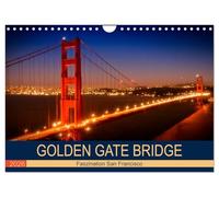 GOLDEN GATE BRIDGE Faszination San Francisco (Wandkalender 2026 DIN A4 quer), CALVENDO Monatskalender: Kaliforniens weltbekannte Brücke