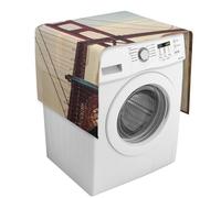 Golden Gate Bridge - Funda protectora para lavadora con bolsillos de almacenamiento, 54.3 x 20.5 pulgadas, para refrigerador, cocina, decoración del hogar