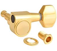 Golden Gate F-2371 - Máquina de afinación para guitarra acústica, color dorado