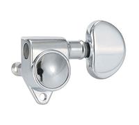 Golden Gate F de 2209 Afinador para guitarra, color plateado