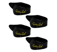 Golden Gate GP-4B-4PK - Púas de pulgar, color negro, grande, 4 unidades