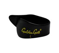 Golden Gate GP-4B - Púas de pulgar - Negro - Grande - Docena