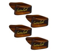 Golden Gate GP-4T-4PK - Púas de pulgar - Tortuga - Grande - 4 unidades