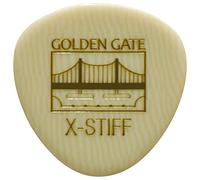 Golden Gate MP-121 - Púas de guitarra redondeadas con forma de triángulo, 1,5 mm de grosor, color marfil