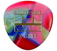 Golden Gate MP-127 - Púas de guitarra con forma de triángulo, 1,5 mm de grosor, confeti de payaso colorido