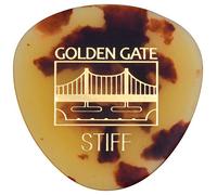 Golden Gate MP-32 - Púas de guitarra con forma de triángulo, 1 mm de grosor, tortuga dálmata