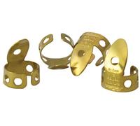 Golden Gate NP-2B-4PK - Púa dedo Nacional - Brass - paquete de 4